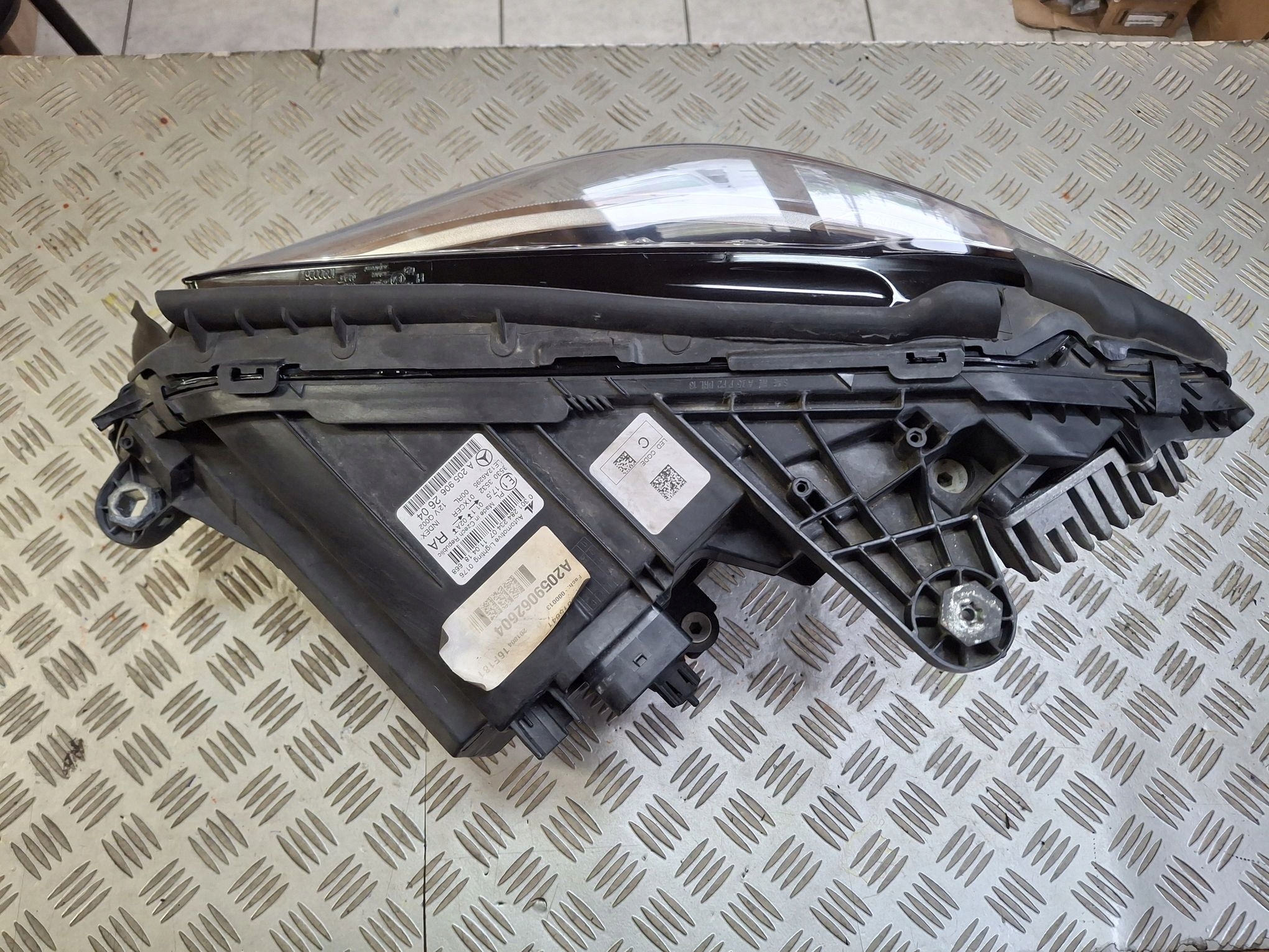 light right front FULL LED PERFORMANCE MERCEDES C-KLASA W205 2014R->