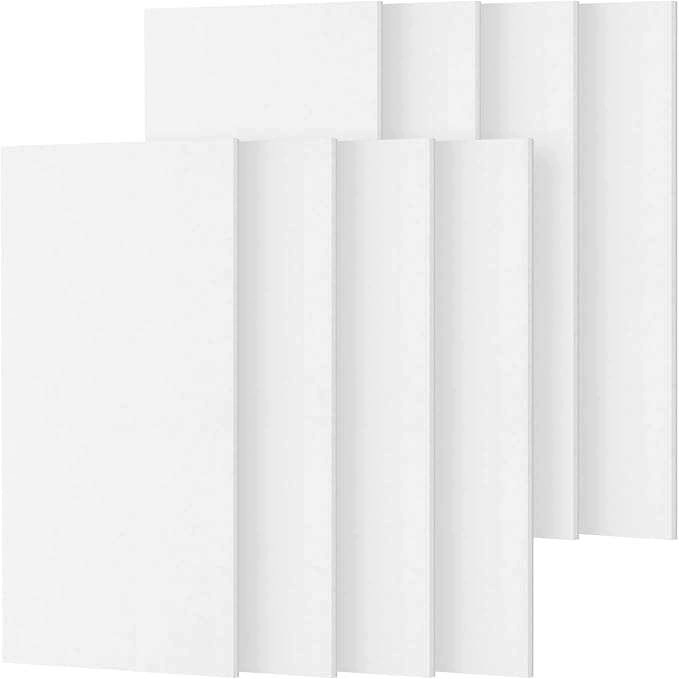 Akustické panely Tonor Velké šedé 112 x 55 cm 8 kusů, samolepicí