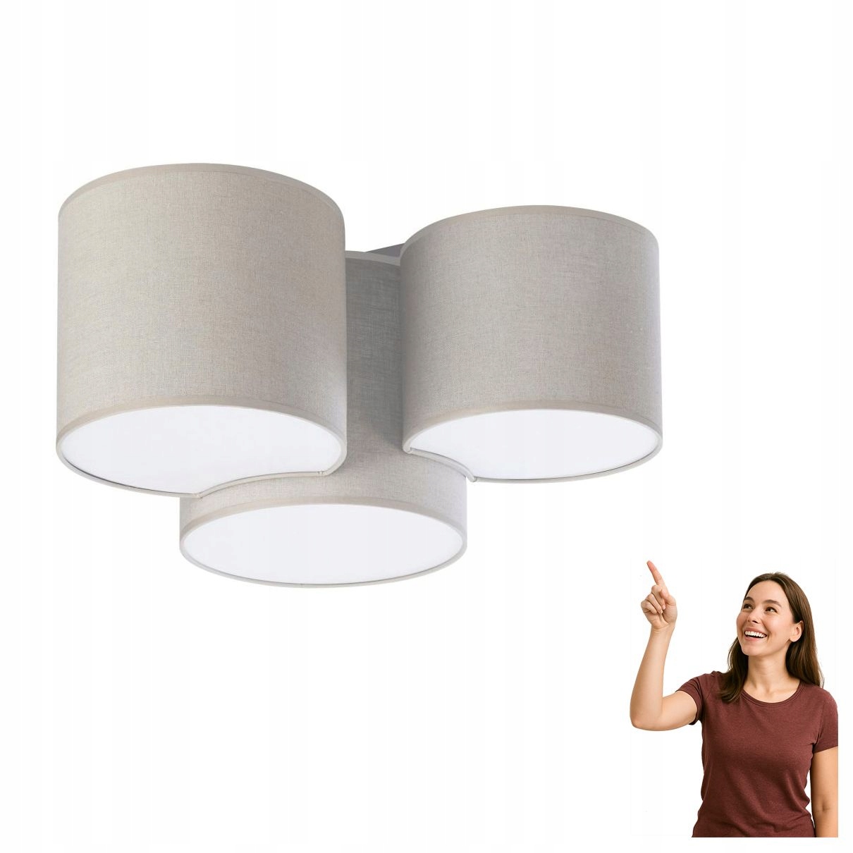 Stropné svietidlo Mona Nature 6591 Tk Lighting