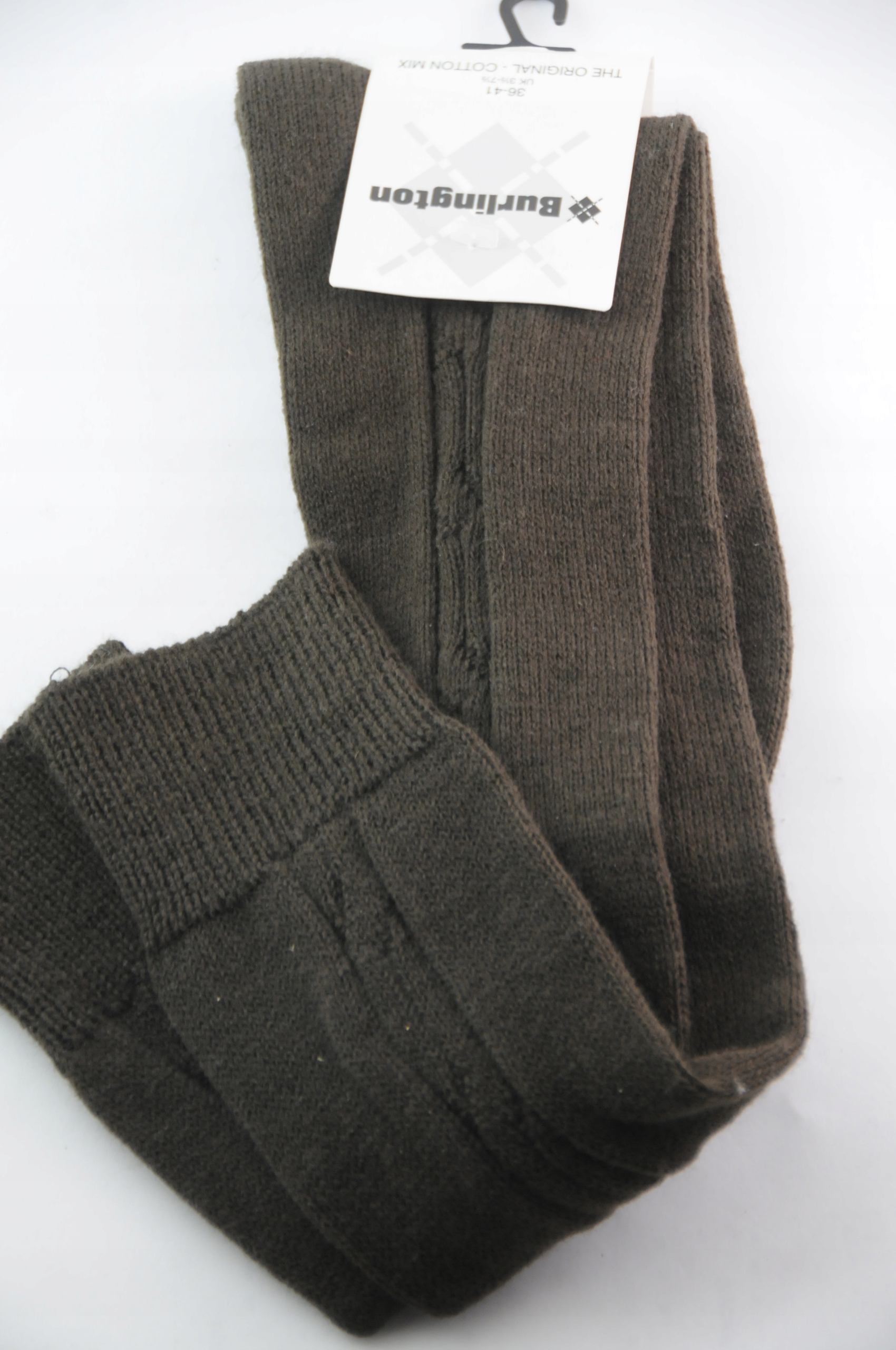 PODKOLANÓWKI BURLINGTON WEŁNA WARKOCZ BRĄZ 36-41 -50%