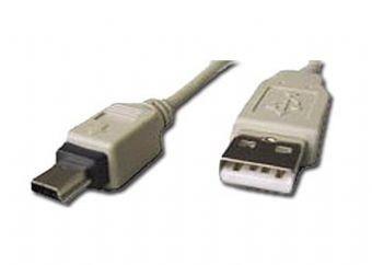 Kabel mini USB 2.0 AM-BM5Pin 0.9m Gembird CC-USB2-
