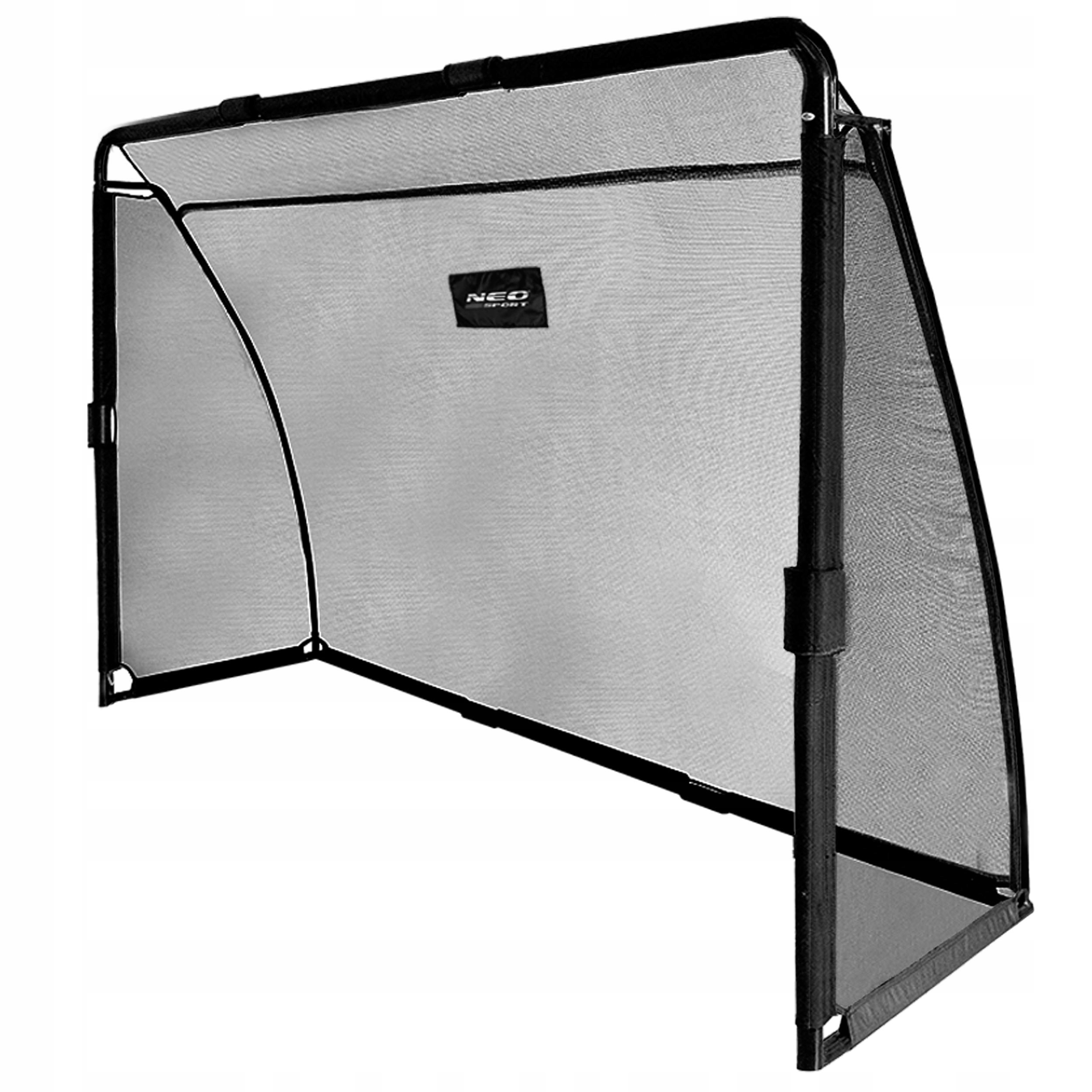 Neo-Sport NS-497 Fotbalová branka 300 x 200 x 90 cm, černá