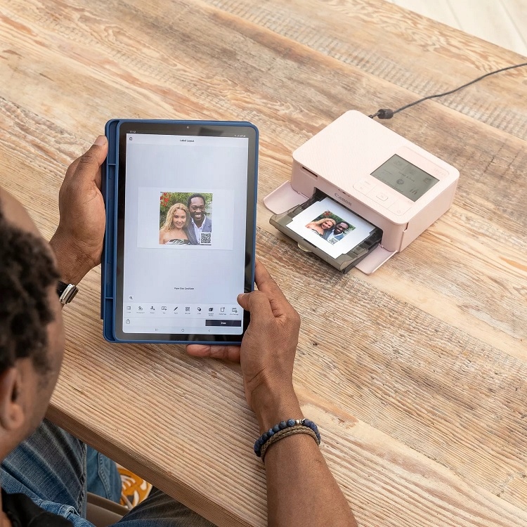 Drukarka CANON Selphy CP1500 różowa Model CP1500