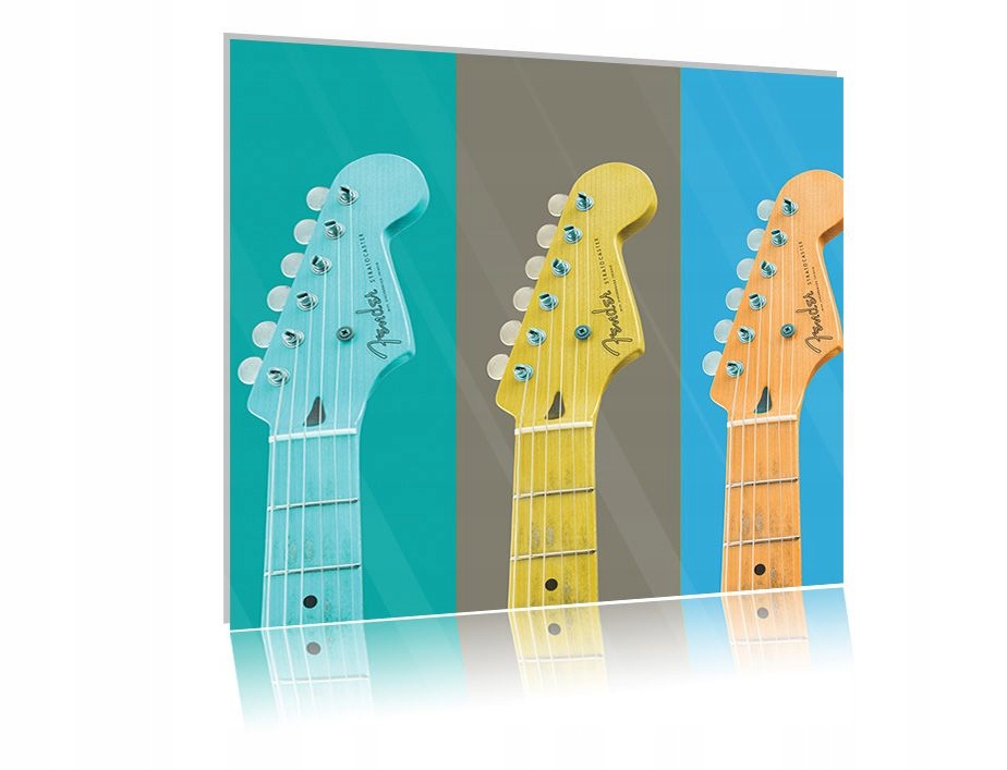 

Obraz szklany na szkle Fender 03 50x50