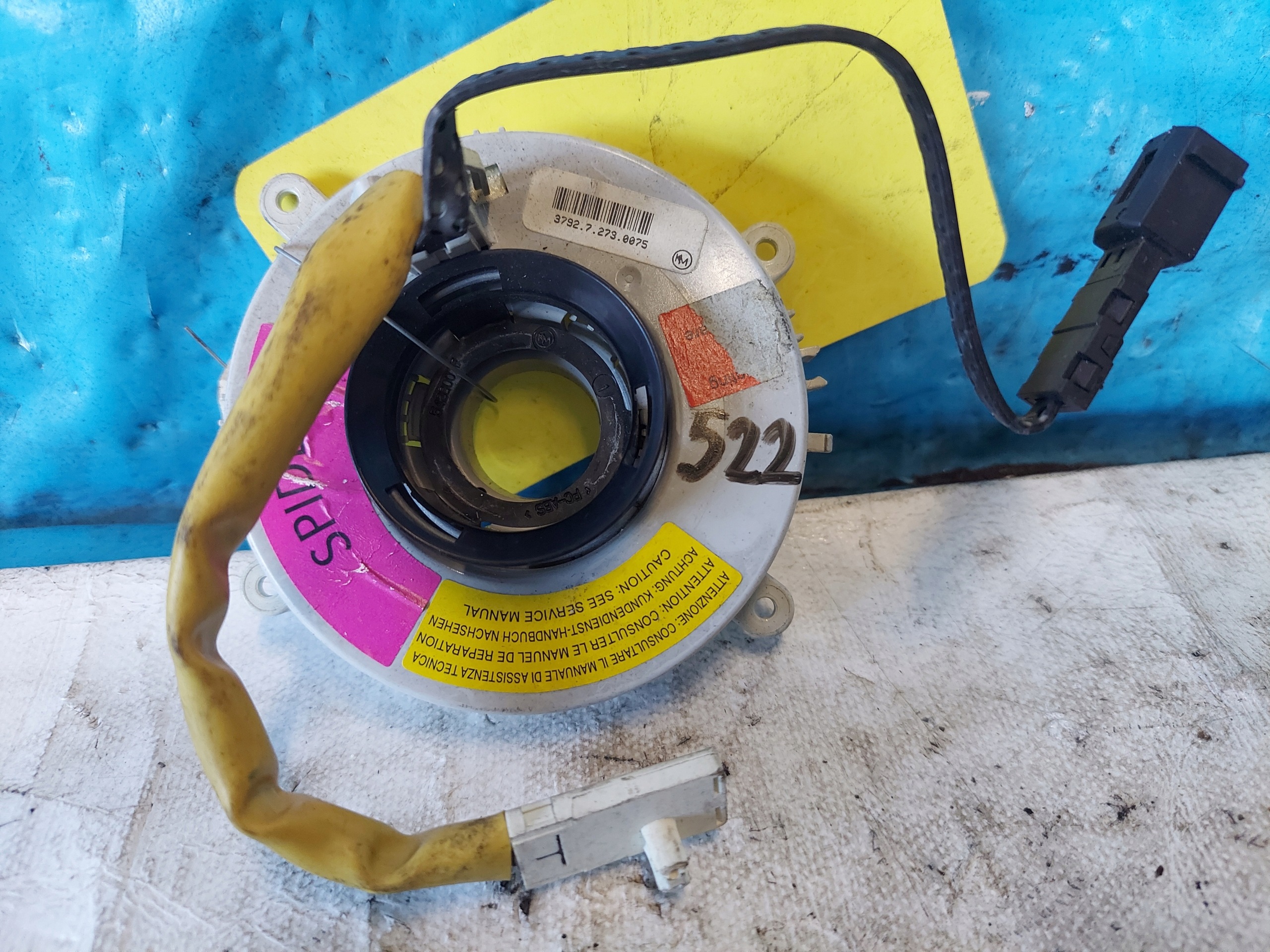 ring airbag FIAT BARCHETTA