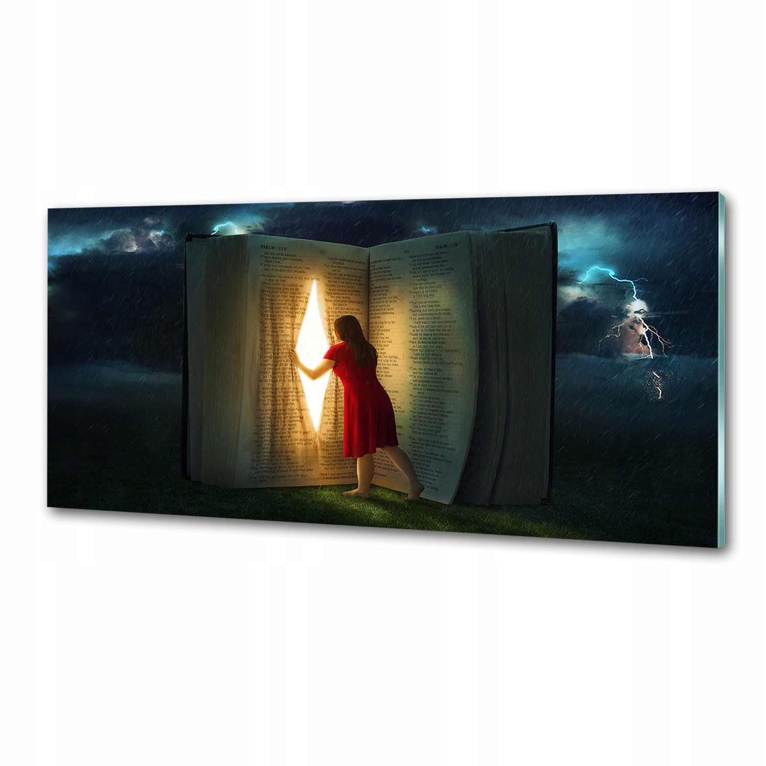 Panel do kuchyně Svět knih 125 x 50 cm Lepidlo