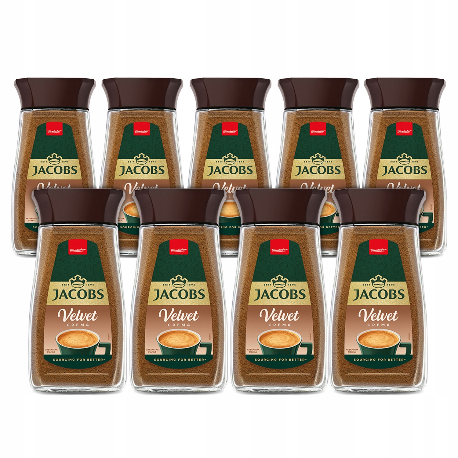 Kawa rozpuszczalna Jacobs Velvet 9x 200g