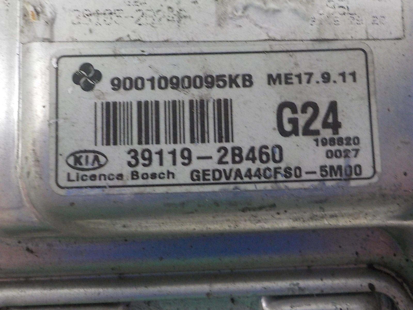 KIA CEED e computer Centralina 9001090095KB 39119-2B460 G24