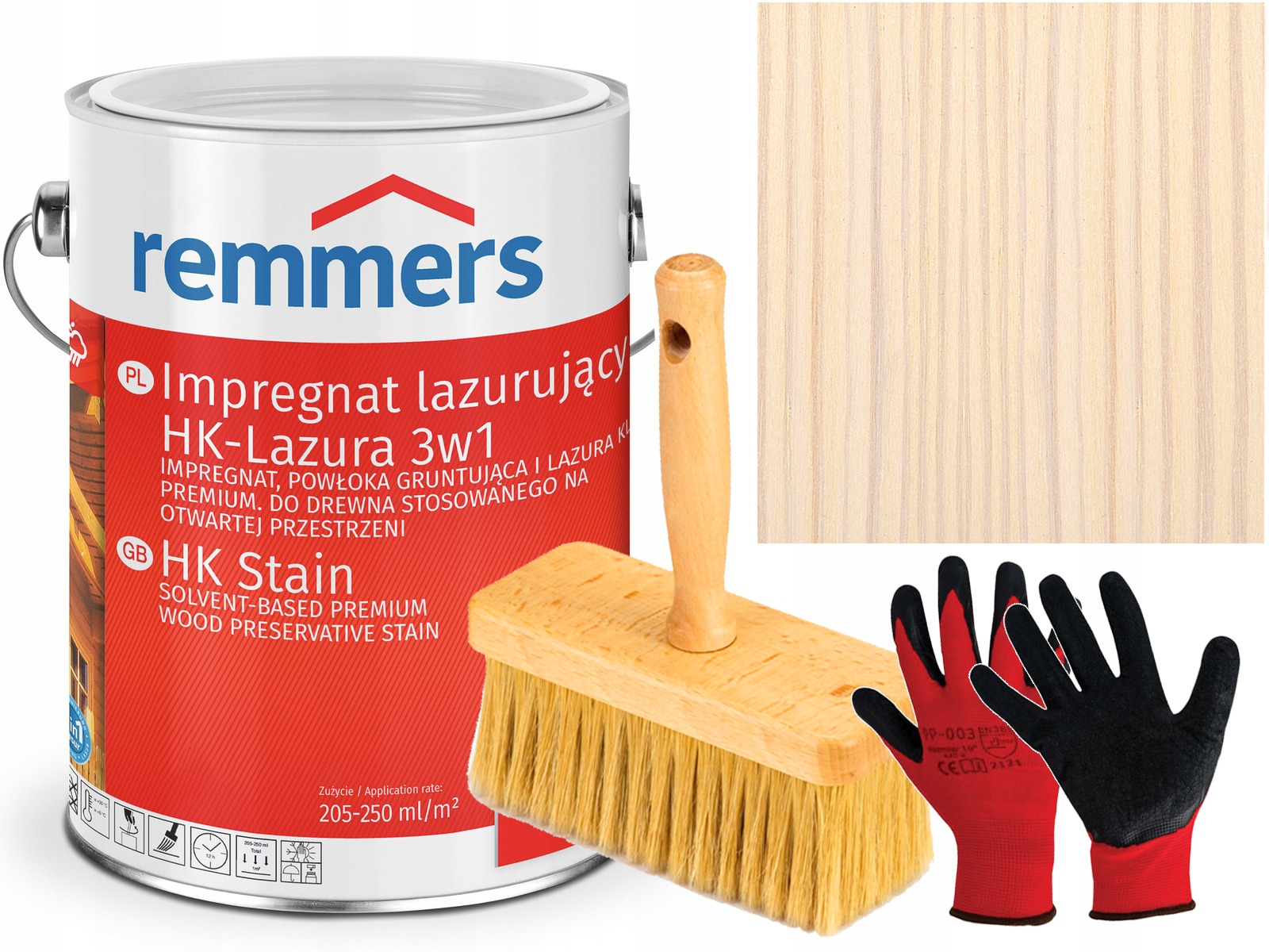 

Remmers HK-Lasur Impregnat do drewna 0,75L Biały