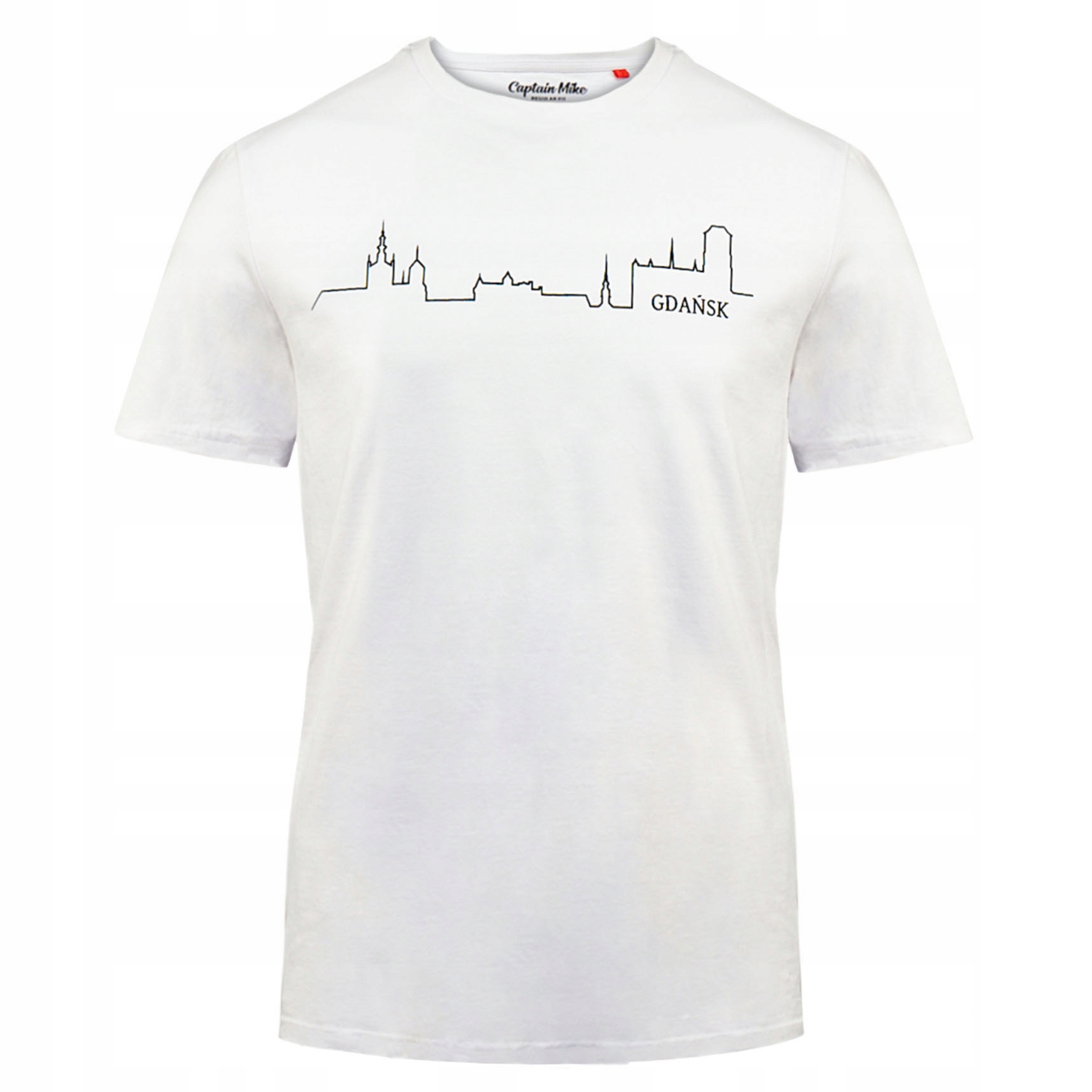 

Koszulka bawełniana męska T-shirt Gdańsk r.L