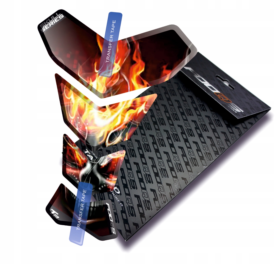 Tankpad Fooqs Skull 006 Pro Honda Yamaha Kawasaki Suzuki