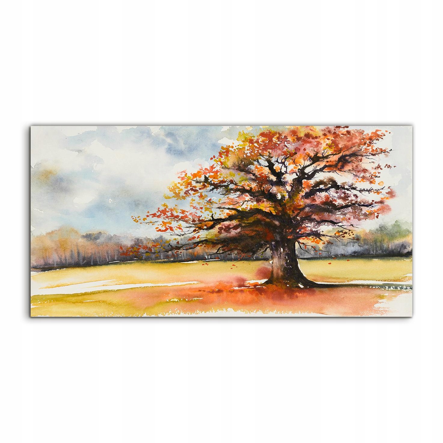 

Obraz 120x60 z nadrukiem Jesień Krajobraz Liście