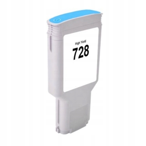 Naplnka Hp 728, Hp F9K17A Azurová kompatibilní cartridge