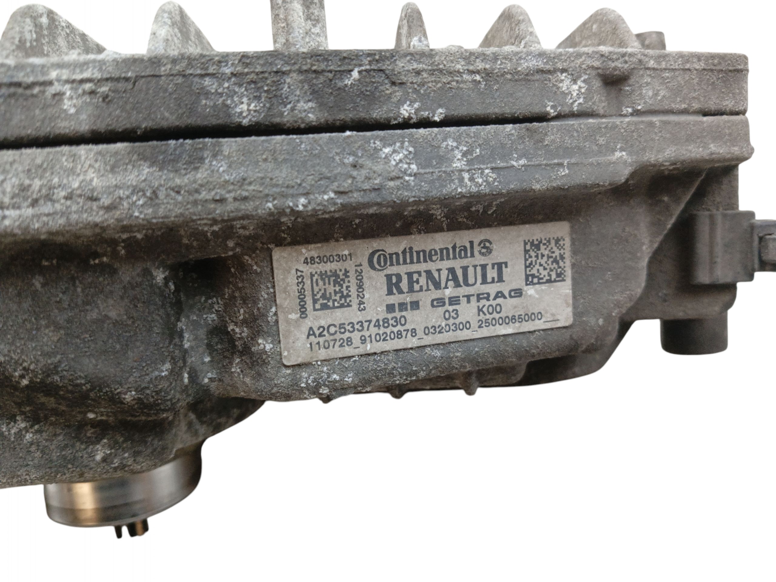 computer bedienteil getriebe getriebe RENAULT SCENIC III 3 1.5 DCI A2C53374830