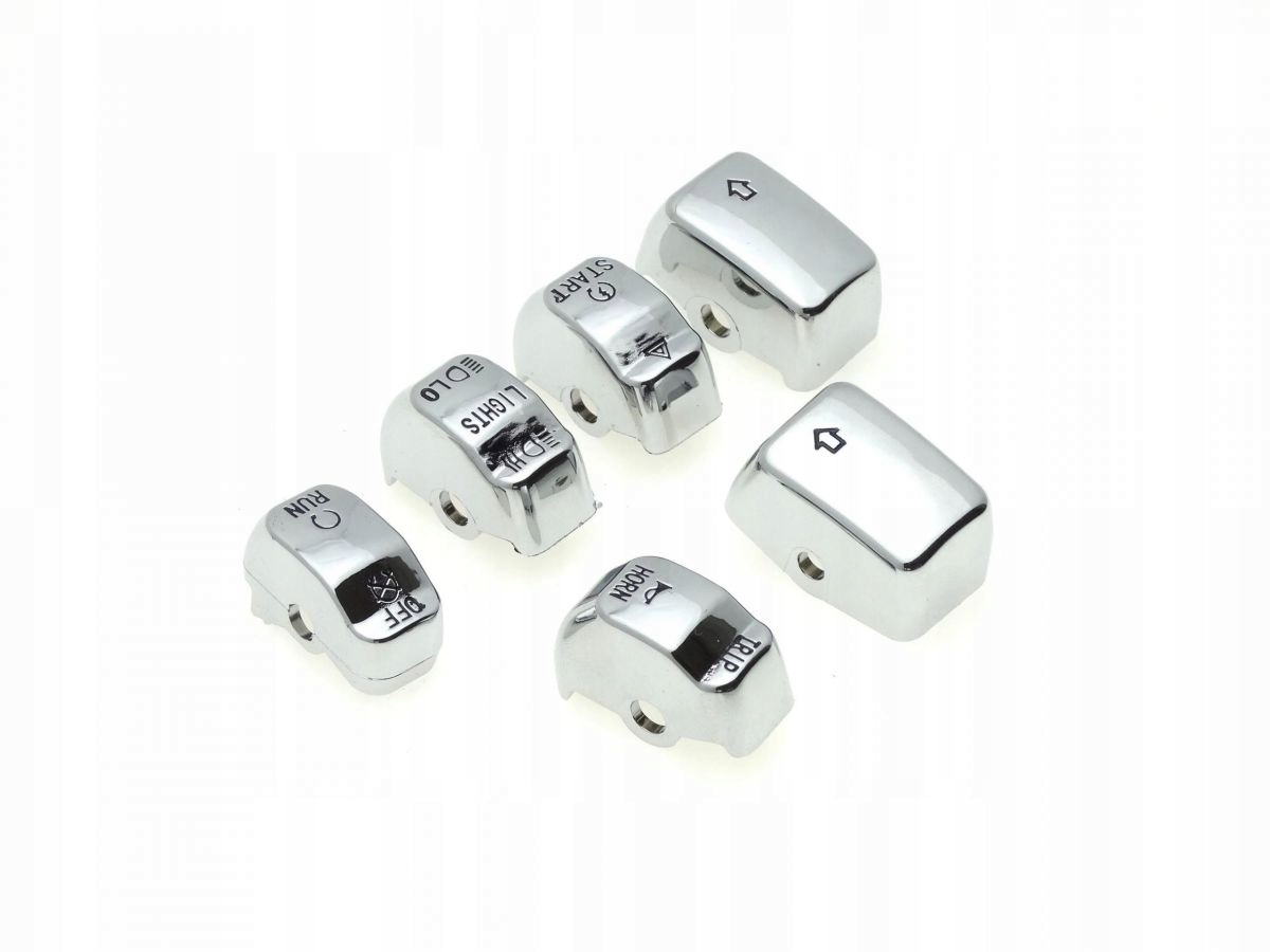 MT420-002 - НАКЛАДКИ НА ПЕРЕКЛЮЧАТЕЛИ КНОПКИ HARLEY SOFTAIL