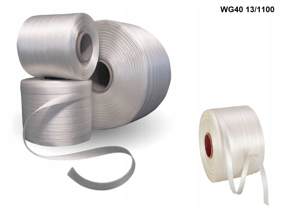 Pet Páska WG40 13mm 1100mm Pro Bandování Spinování, polyesterová