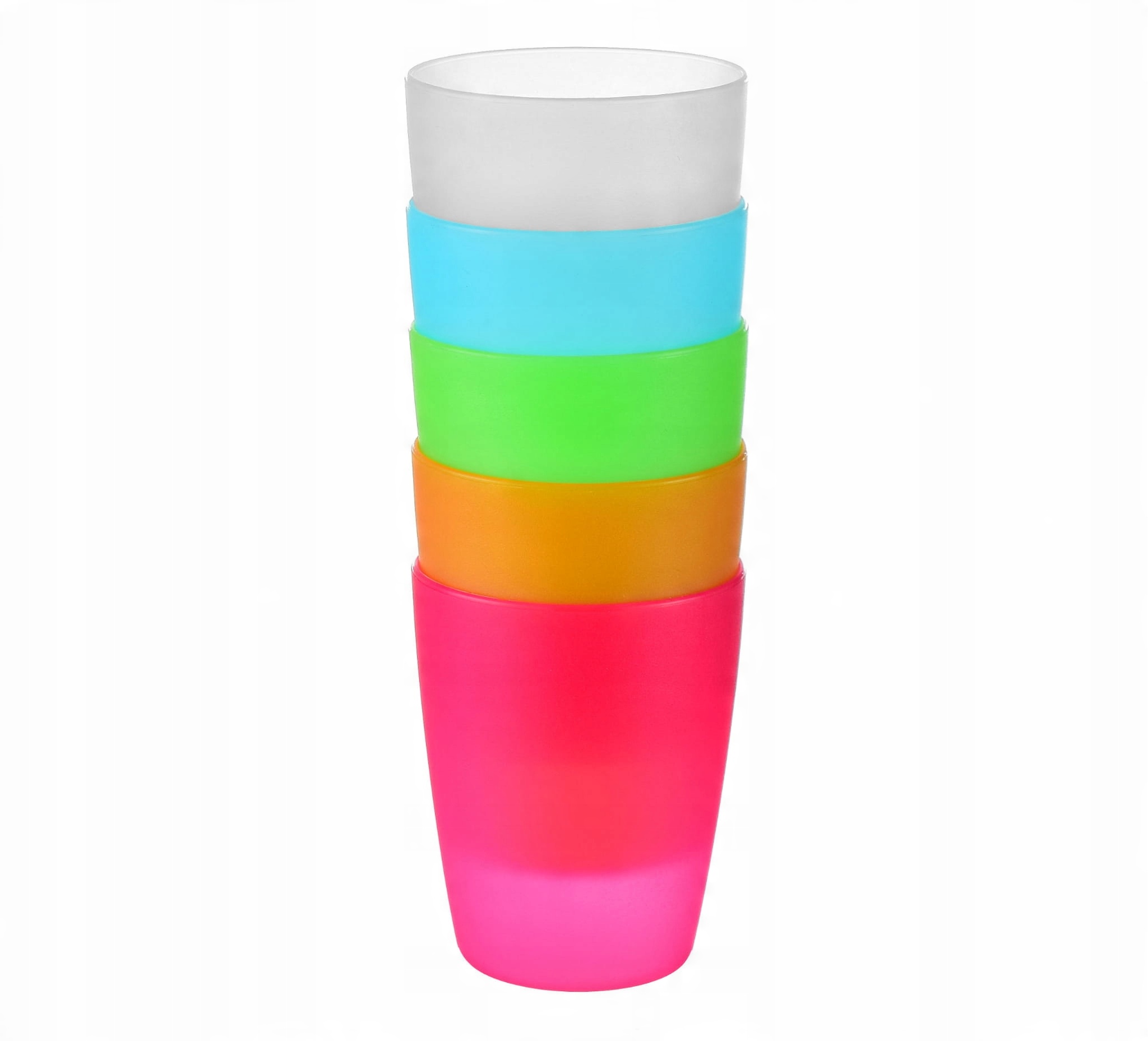 

Kubek Kubki Plastikowe Kpl. 5 Szt 250ML MIX Kolor
