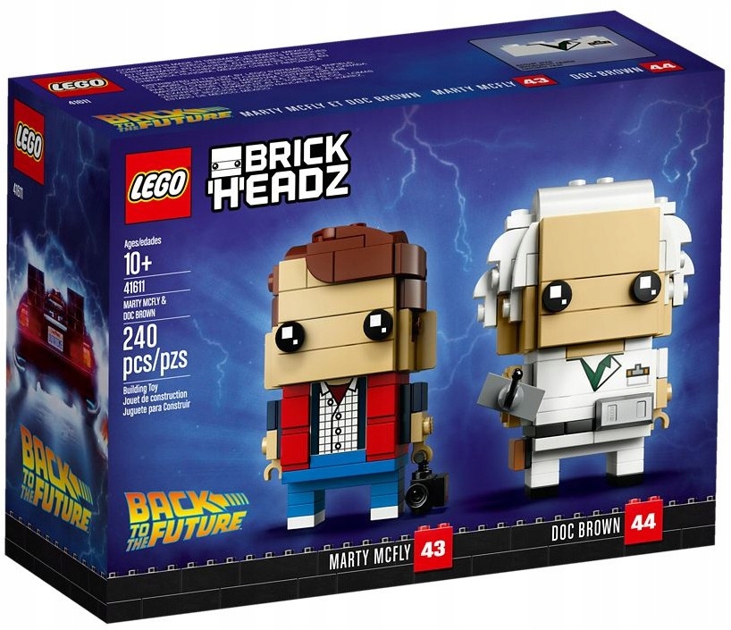 Lego BrickHeadz 41611 Marty Mcfly & Doc Brown Unikát 2018