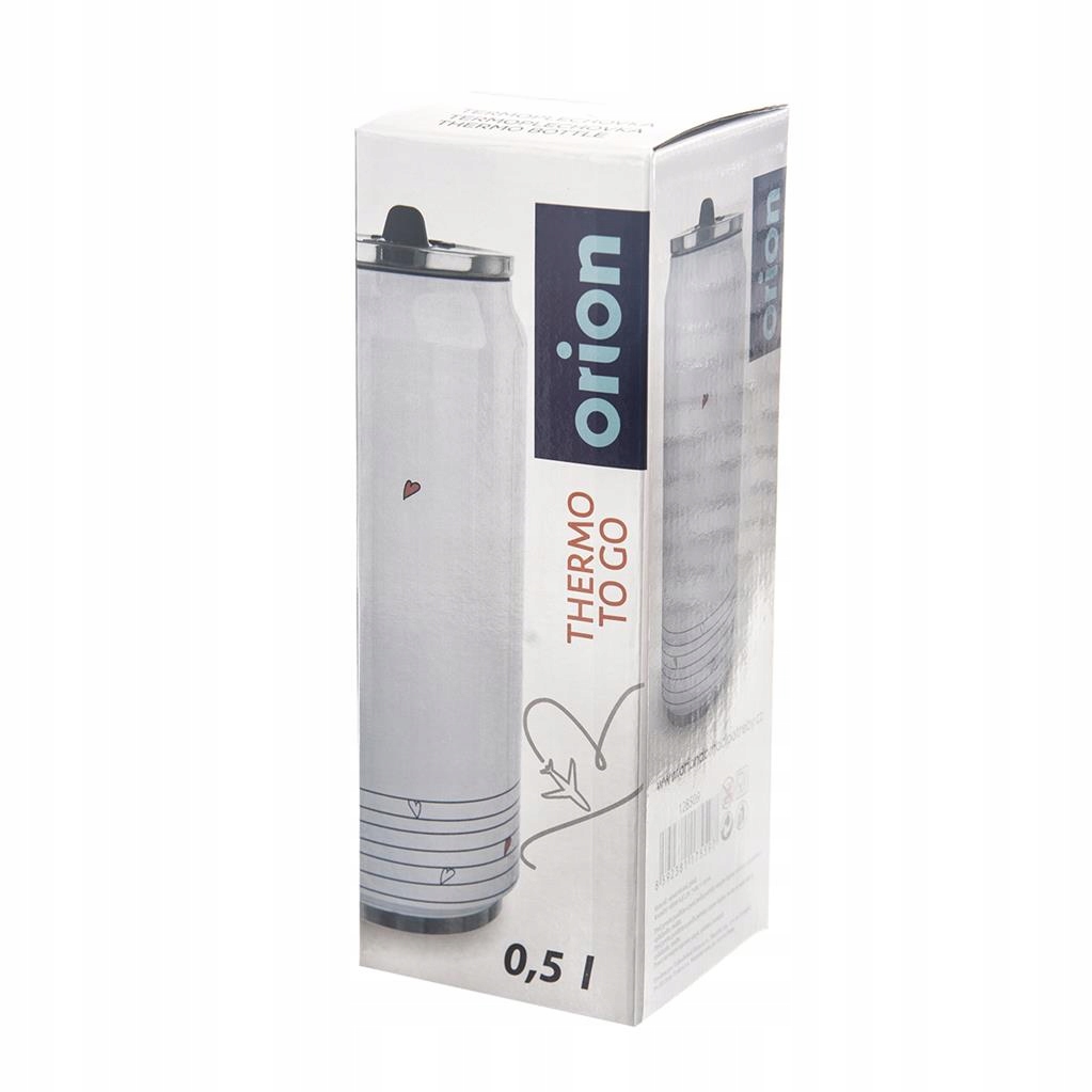 TERMOS KUBEK TERMICZNY PUSZKA BIDON SERCE 0,5L Pojemność 0.5 l