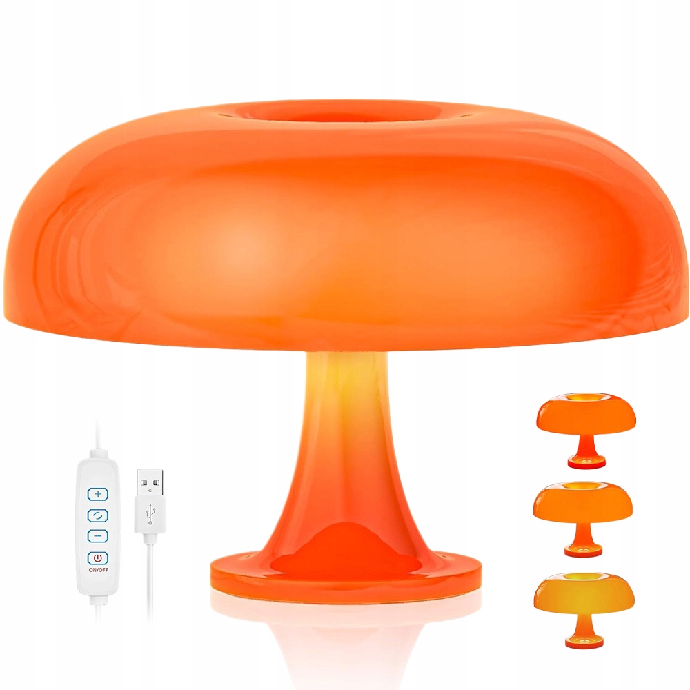 Moderní Led Stolní Lampička Noční Stolní Houba