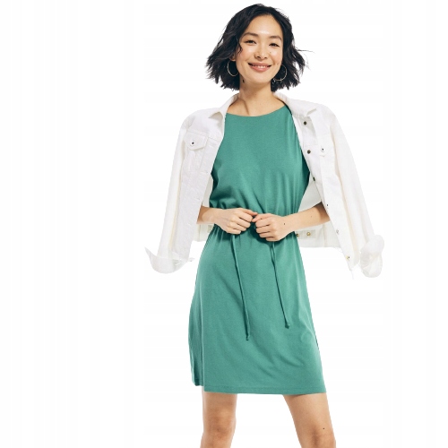 Nautica dámské šaty Sustainably Crafted zelené M