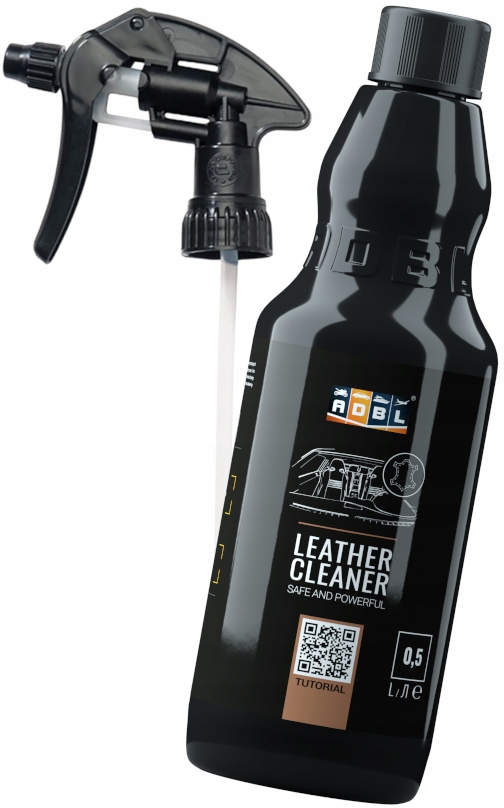 ADBL Leather Cleaner 500ml Bezpieczny Płyn Środek Do Czyszczenia Skóry Producent ADBL