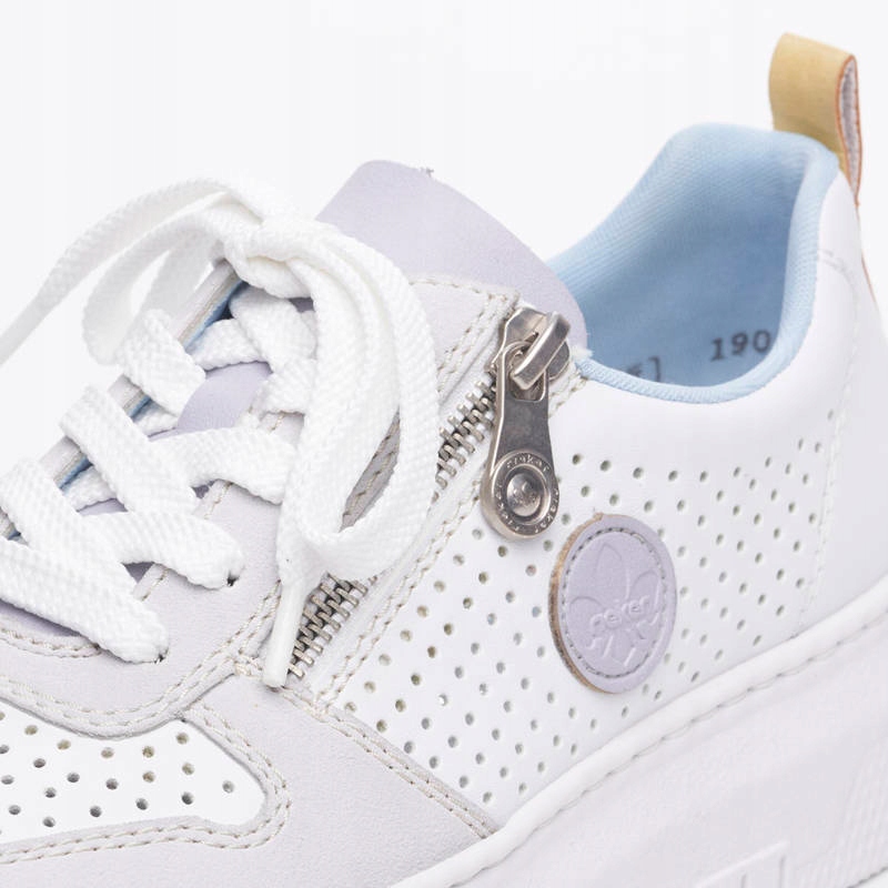 Półbuty sneakersy Rieker M1905-80 Kolekcja WL23