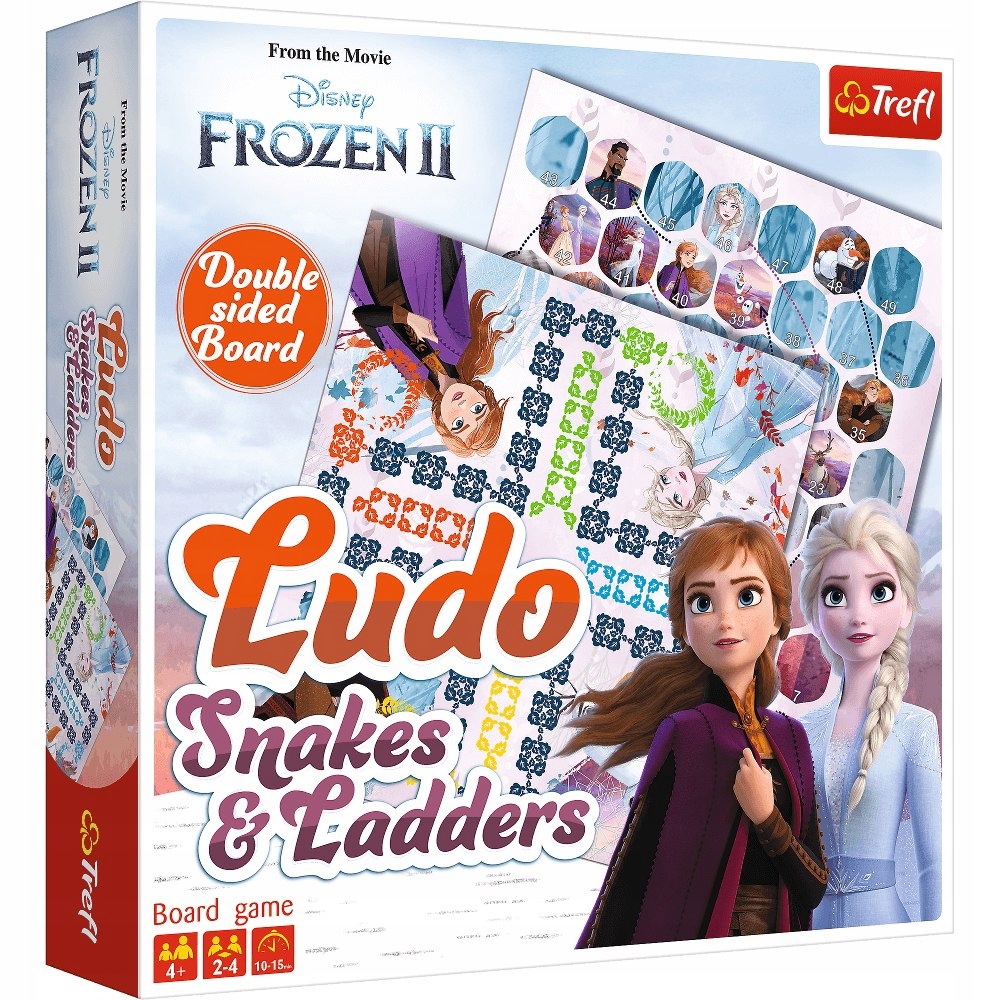 

Frozen 2 Chińczyk + Węże i drabiny