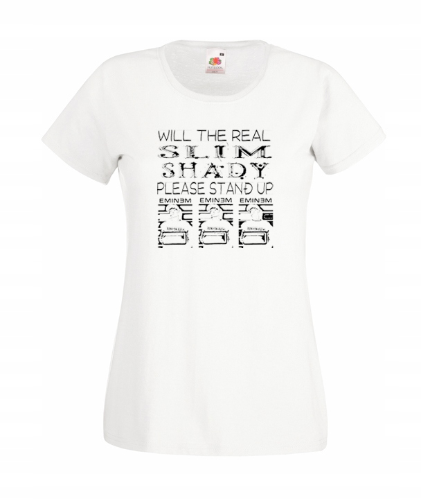 

L Koszulka Damska Eminem Slim Shady Raper Wzory