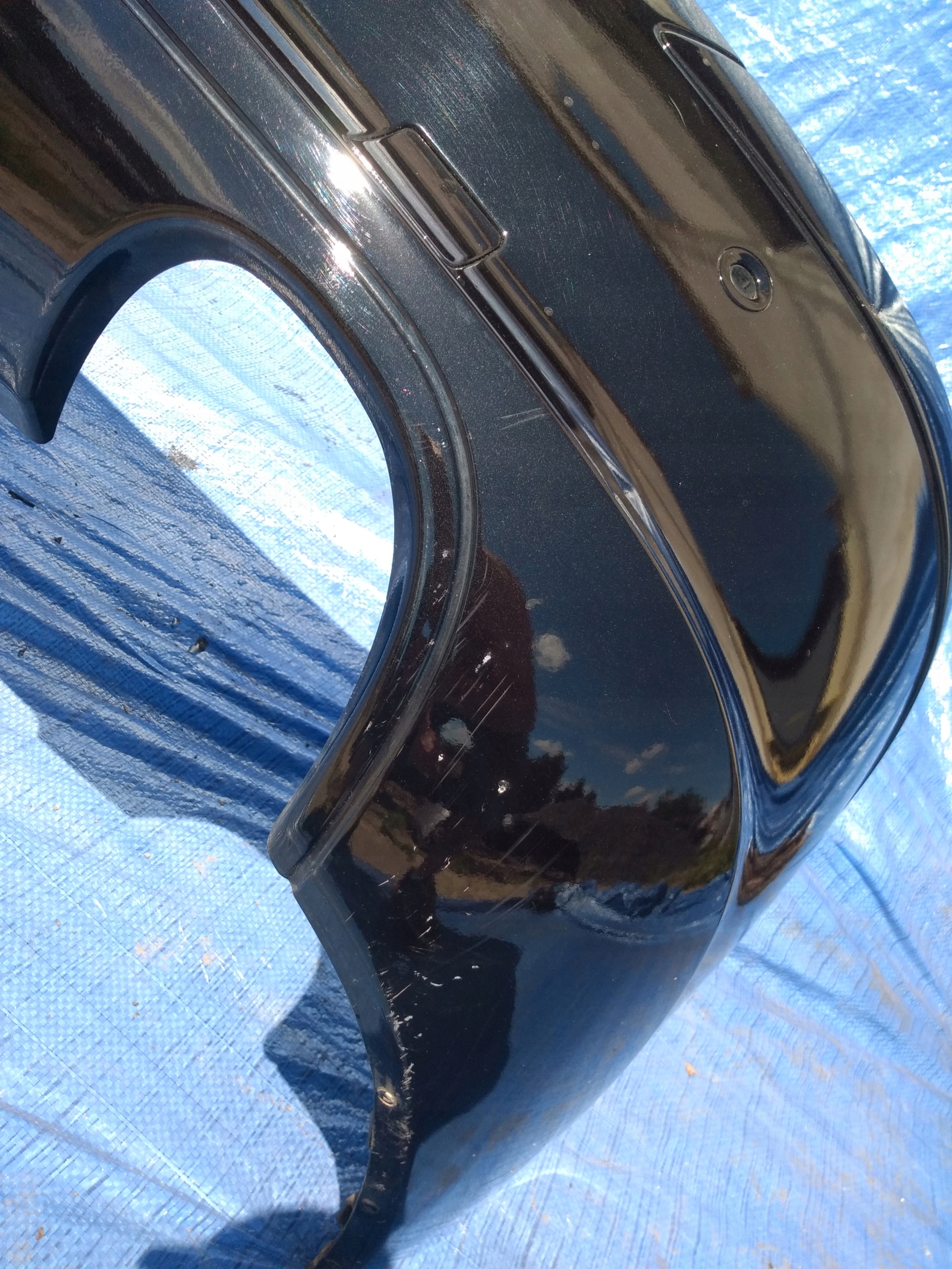 bumper rear part rear MERCEDES W251 197 C197