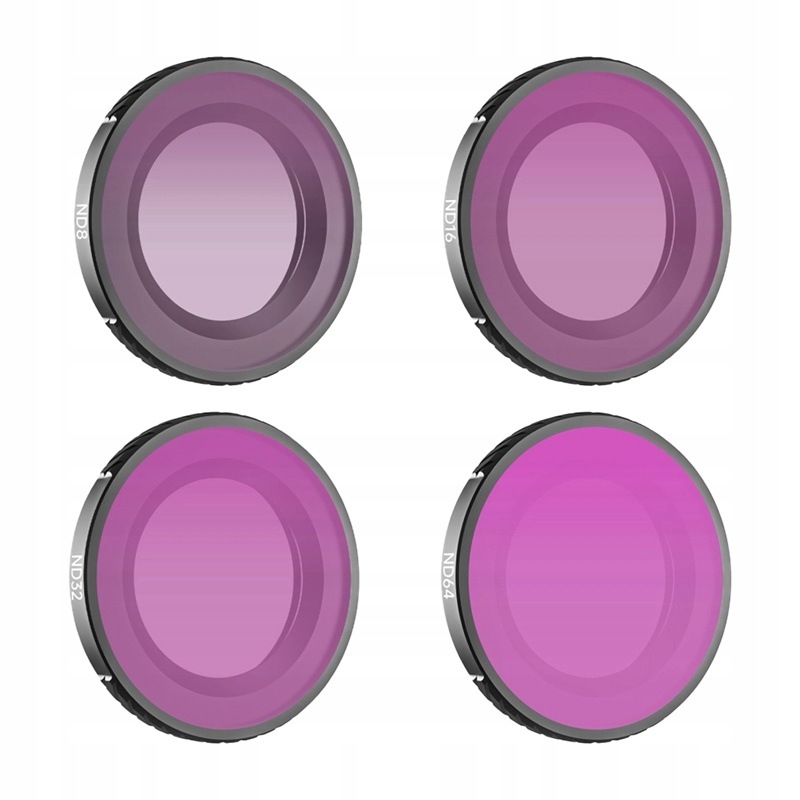 Sada 4 filtrů Sunnylife ND8 ND16 ND32 ND64 pro Osmo Nano