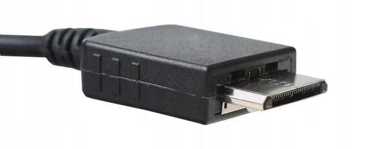KABEL ŁADOWARKA USB SONY WALKMAN MP3 MP4 WM-PORT NWZ-A726 A728 A729 Kolor czarny