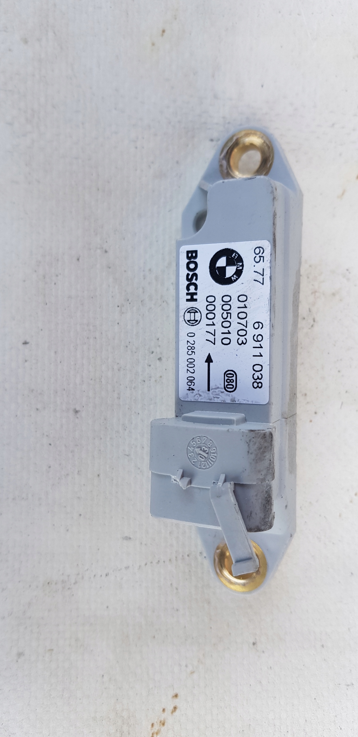 BMW X5 E53 3 E46 5 E39 Capteur choc 6911038