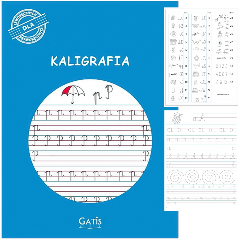 ТЕТРАДЬ ДЛЯ КАЛЛИГРАФИИ НАПИСАНИЕ С LINIATURĄ 32k