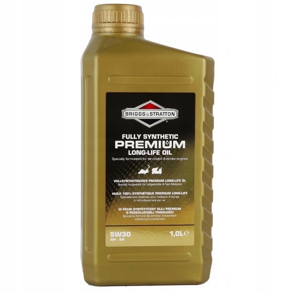 

Briggs Stratton 4T 5W30 olej do odśnieżarki 1L