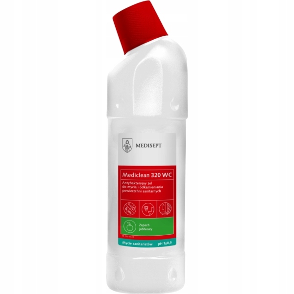 

Mediclean MC-320 750ml Wc Antybakteryjny Żel do Wc
