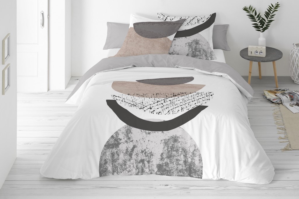 Posteľná Bielizeň Saténová Bavlna Prestige 220x200 Geometrická