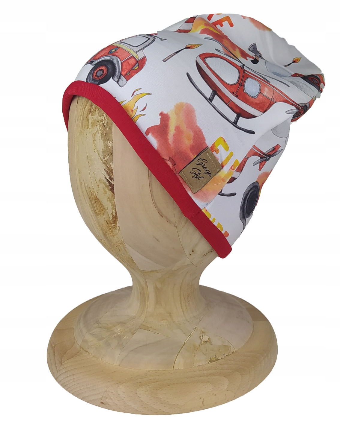 

Czapka podwójna dziecięca Straż Pożarna 48-51 cm