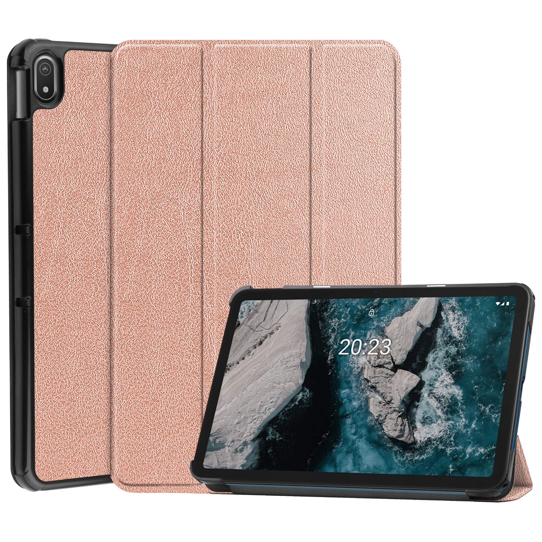 

Etui z klapką Bizon do Nokia T20, obudowa, case