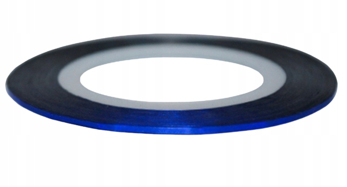 TAŚMA DO PAZNOKCI PASKI STRIPING TAPE GRANATOWA