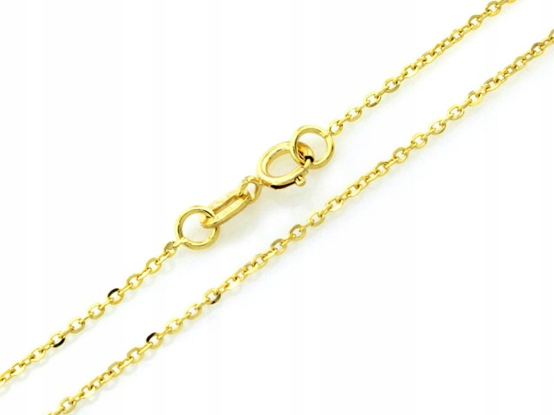 Řetízek ze zlata 585 14k s ankrovou vazbou 1.3 mm 45 cm pro dospělé i děti