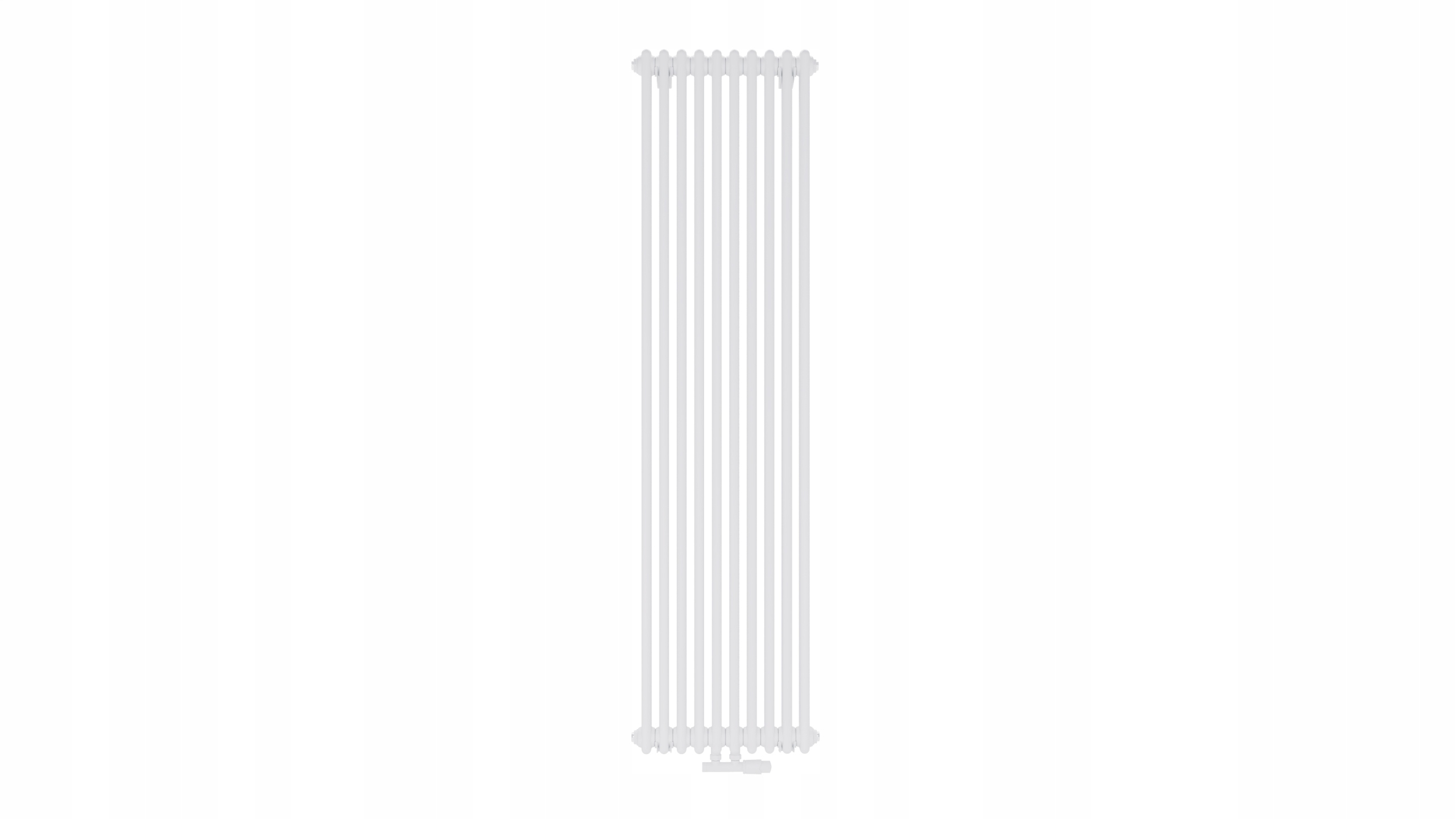 Grzejnik dekoracyjny Luxrad Columnus 3 8Kolumn 180x38 cm Zdc biały 1326W