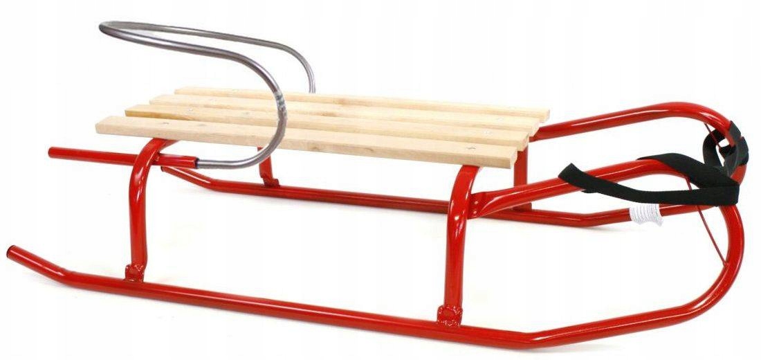Sanki Metalowe Z Oparciem Wado 90 cm