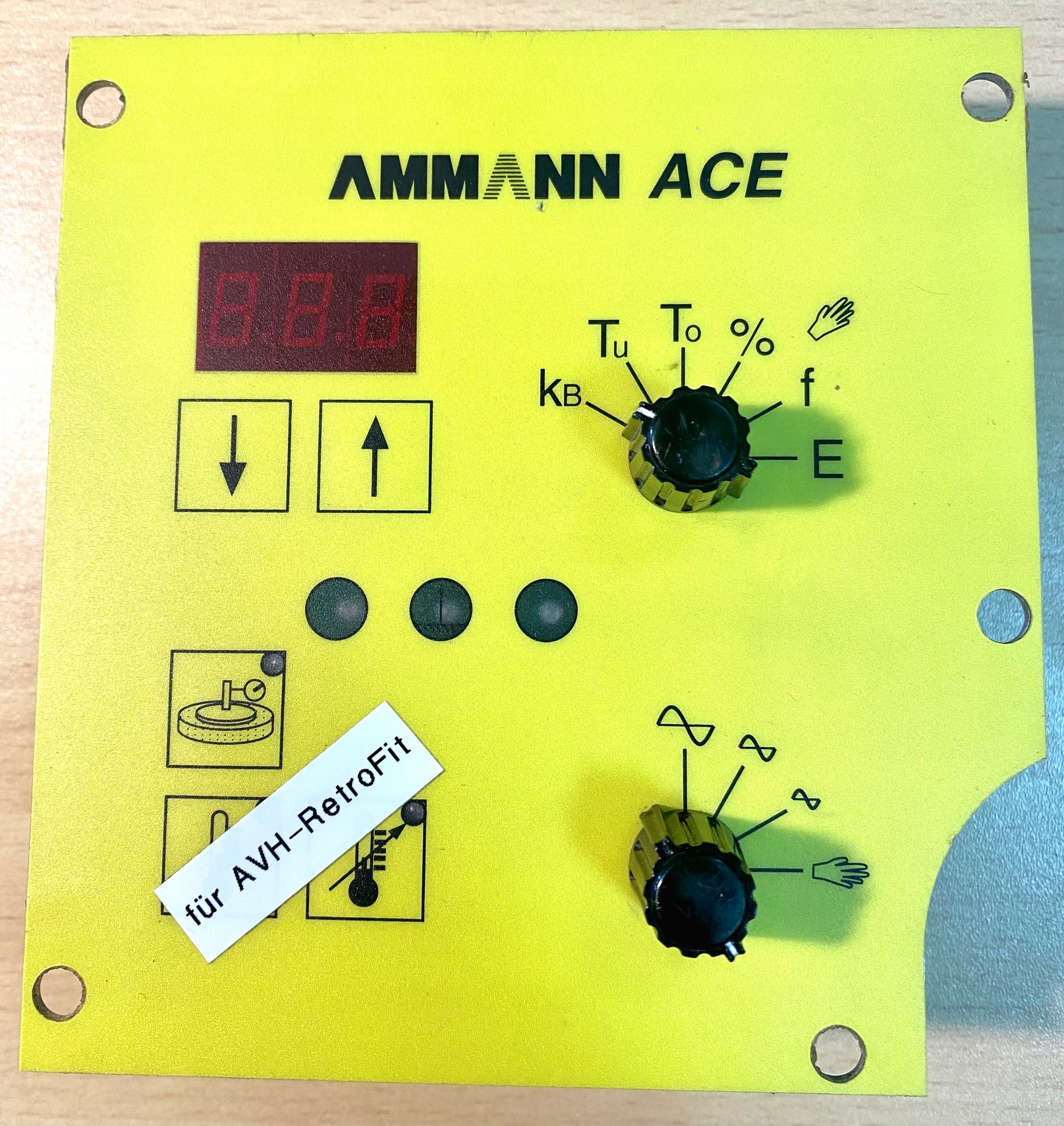 Panel AMMANN ACE AVH RetroFit