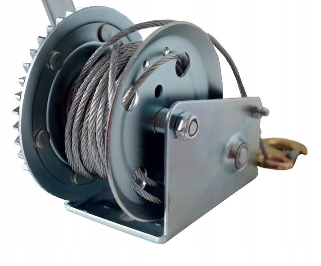 WYCIAGARKA LINOWA RECZNA NA KORBE 450 KG Weight with packaging 5 kg