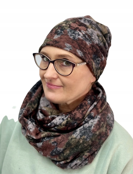 

Czapka Justynka wek-281 podwójna Eva Design