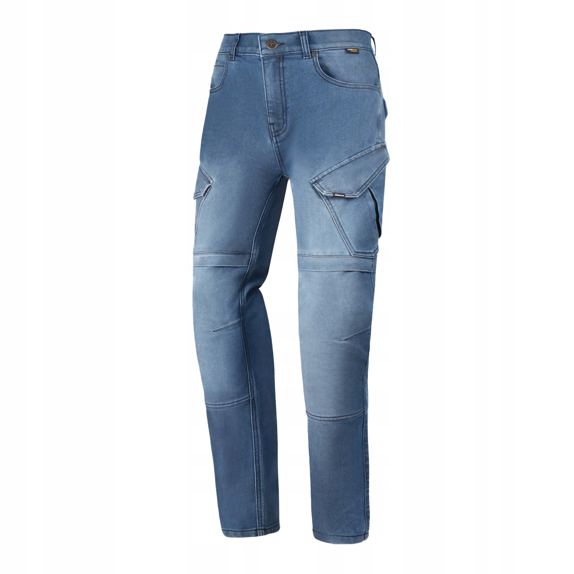 Motocyklové džínsy Seca Squadron veľ. 32 modré