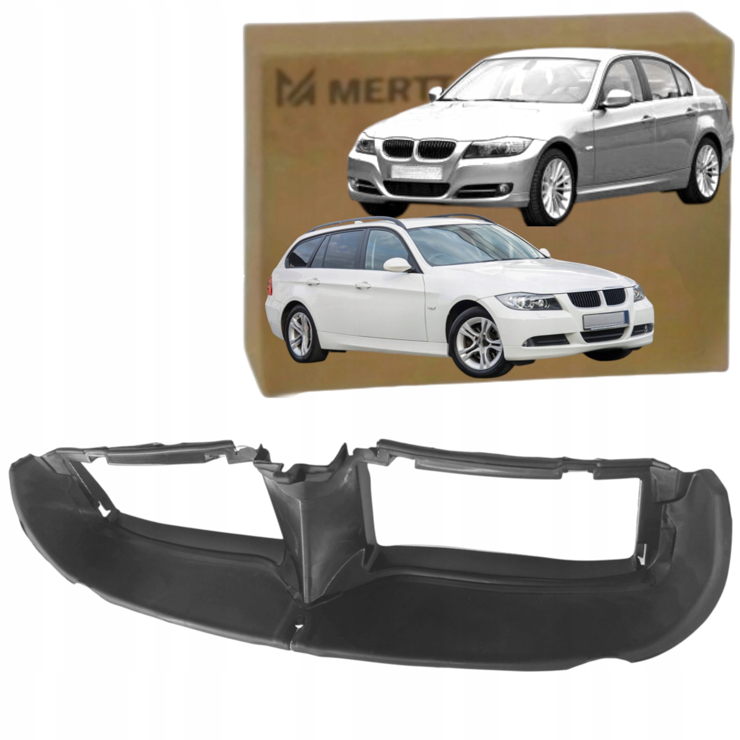 Vedení předního kanálu přívodu vzduchu Bmw 3 E90 E91 51117134099 04+
