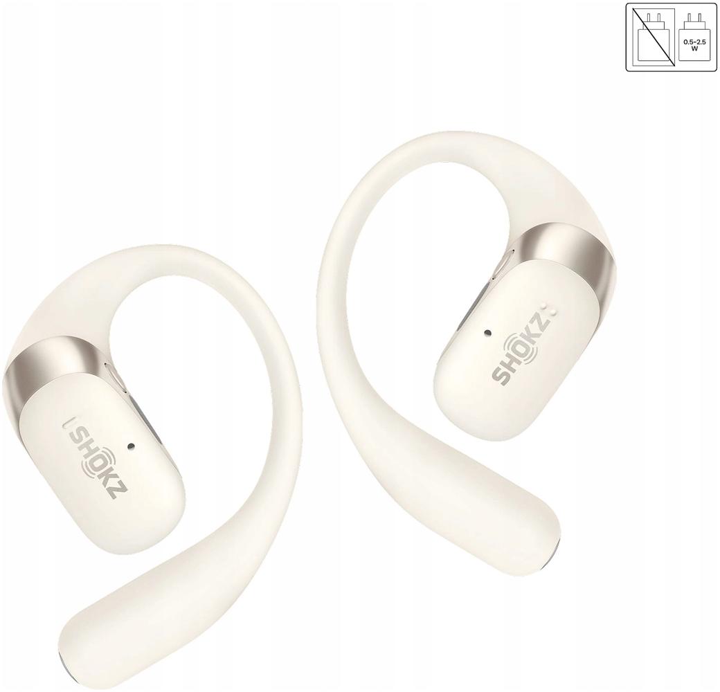 Slúchadlá Shokz OpenFit 2 Béžové