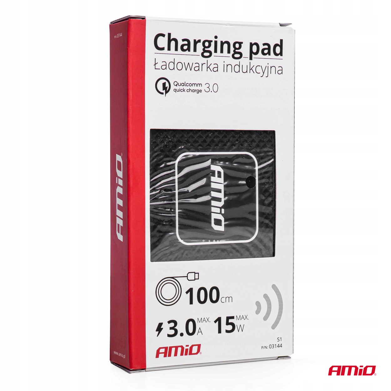 AMiO BEZPRZEWODOWA ŁADOWARKA INDUKCJA SAMOCHODOWA Kod producenta 03144